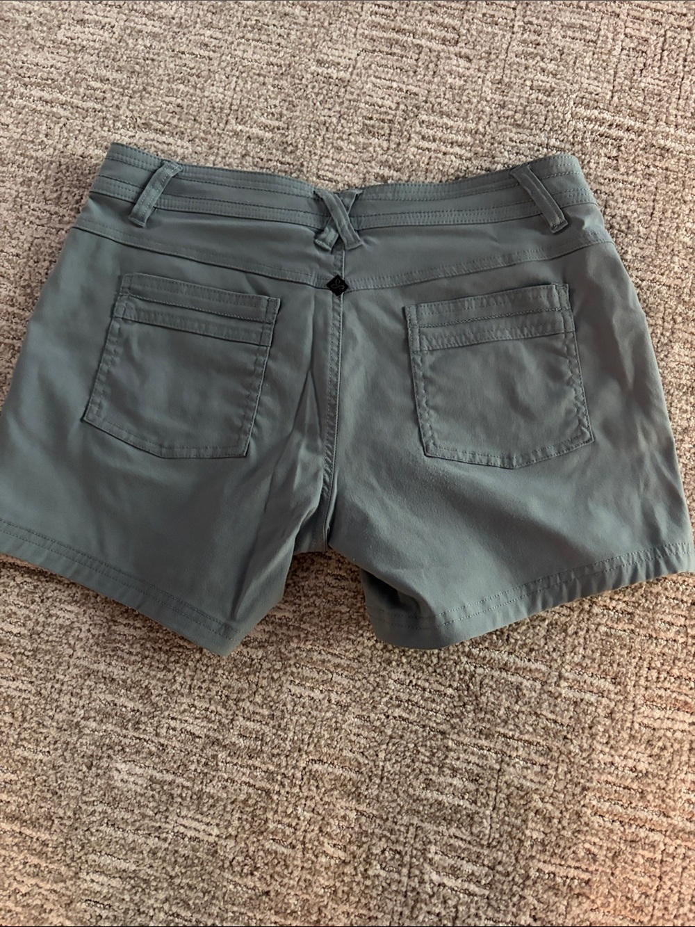 Prana Dusty Blue Shorts - Picture 2 of 3